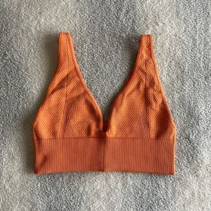 Orange bralette